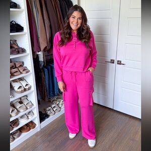 Scoop NYC Pink Track Pants